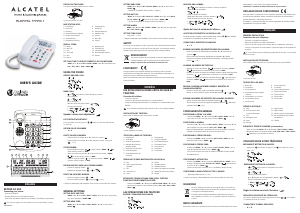 Mode d’emploi Alcatel Tmax 1 Téléphone