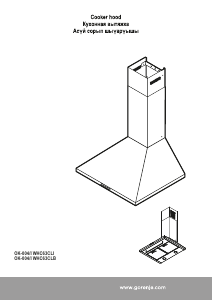 Bruksanvisning Gorenje WHC63CLI Köksfläkt