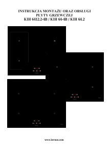 Manuál Kernau KIH 6412.2-4B Varná deska