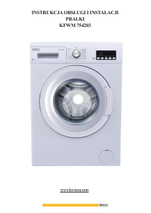 Manual Kernau KFWM 754203 Washing Machine