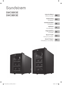 Käyttöohje Sandstrøm SWC6B13E Viinikaappi