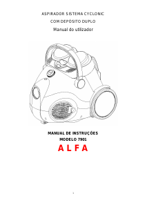 Manual Alfa 7901 Aspirador