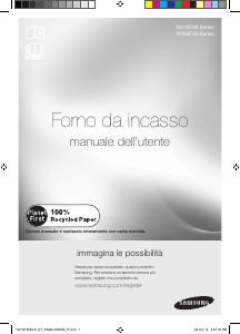 Manuale Samsung NV70F3984LS Forno