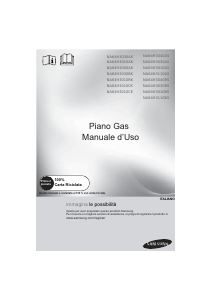 Manuale Samsung NA64H3030BS/ET Piano cottura