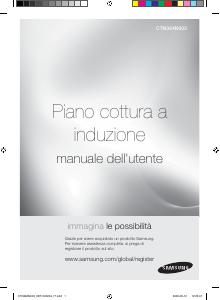 Manuale Samsung CTN364N003/XET Piano cottura