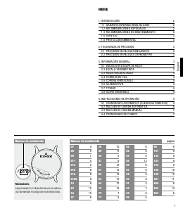 Manual de uso Edox 80119-37RN-NIR CO-1 Date Automatic Reloj de pulsera