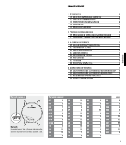 Handleiding Edox 10109-357JVM-NID Delfin Chronograph Horloge
