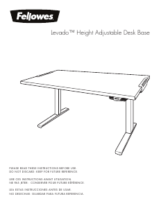 Manual Fellowes Levado Desk