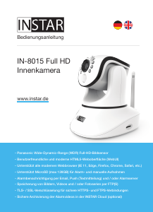 Handleiding INSTAR IN-8015 IP camera