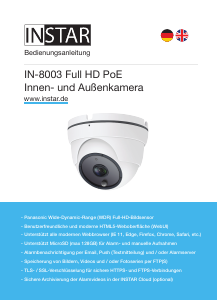 Handleiding INSTAR IN-8003 IP camera