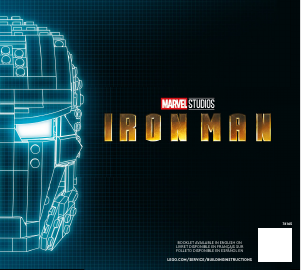 Manuál Lego set 76165 Super Heroes Iron Manova helma