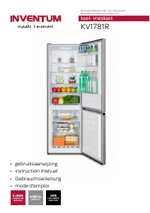 Manual Inventum KV1781R Fridge-Freezer