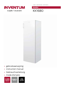 Mode d’emploi Inventum KK1680 Réfrigérateur