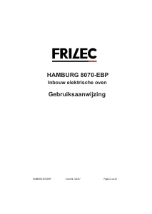 Handleiding Frilec HAMBURG8070-EBP Oven