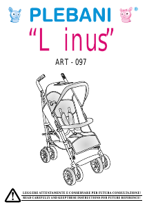 Manual Plebani Linus Stroller