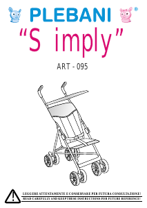 Manual Plebani Simply Stroller