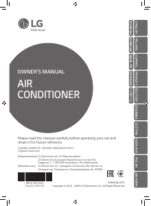 Manual LG MT09R Air Conditioner