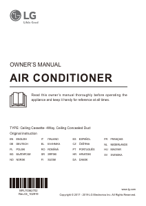 Manual LG MT08AH Air Conditioner