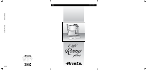 Manual Ariete 1329 Cafe Roma Plus Coffee Machine