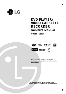 Manual LG V1920P1H DVD-Video Combination