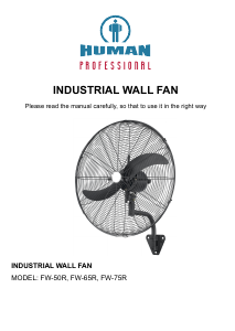 Manual Human FW75R Fan