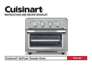 Manual Cuisinart TOA-60 Oven