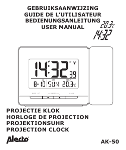 Manual Alecto AK-50 Alarm Clock