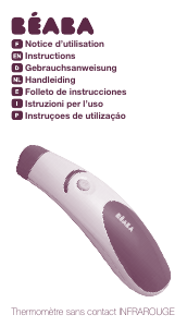 Handleiding Beaba Infrared Thermometer