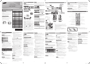 Manual Samsung UA32EH4003R LED Television