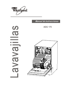 Manual de uso Whirlpool ADG 175 Lavavajillas