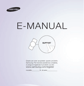 Manuale Samsung UE50ES6300S LED televisore