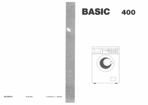 Manual de uso Rommer Basic 400 Lavadora