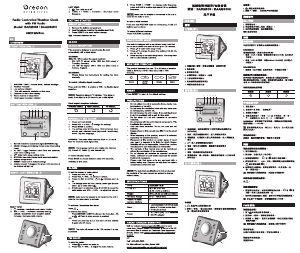 Manual Oregon BARM 839 Weather Station