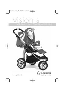 Bedienungsanleitung Gesslein M3 Vision S Kinderwagen