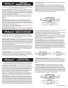 Manual de uso Shakespeare Agility Spinning Carrete de pesca