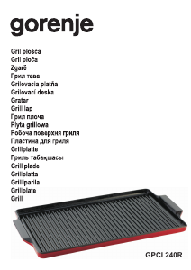 Manual Gorenje GPCI240R Oală