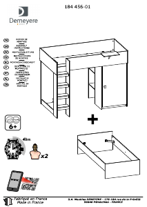 Instrukcja Demeyere Treno Łóżko piętrowe