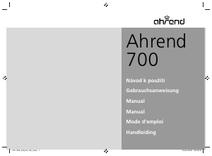 Manual de uso Ahrend 700 Escritorio
