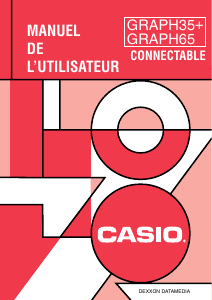 Mode d’emploi Casio GRAPH35+ Calculatrice graphique
