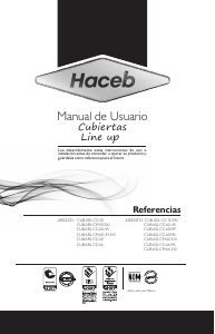 Manual de uso Haceb Arezzo L CG 60-43 GN Placa