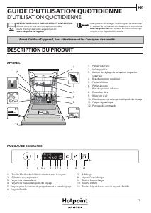 Mode d’emploi Hotpoint-Ariston HIS 5020 C Lave-vaisselle