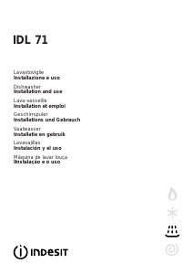 Manual de uso Indesit IDL 71 Lavavajillas