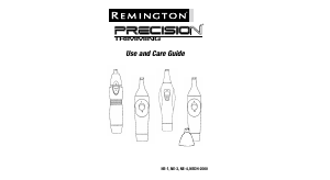 Mode d’emploi Remington NE3 Precision Tondeuse nez