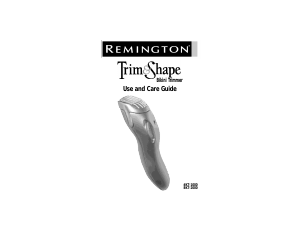 Mode d’emploi Remington BKT1000 Tondeuse bikini