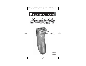 Manual Remington WDF1600 Shaver