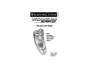 Manual Remington R950 MicroFlex Shaver