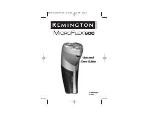 Manual de uso Remington R600 MicroFlex 600 Afeitadora