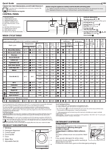 Manual Hotpoint BI WDHG 861484 UK Washer-Dryer