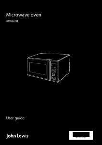 Manual John Lewis JLMWSL004 Microwave