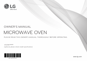 Manual LG MS2883AAB Microwave